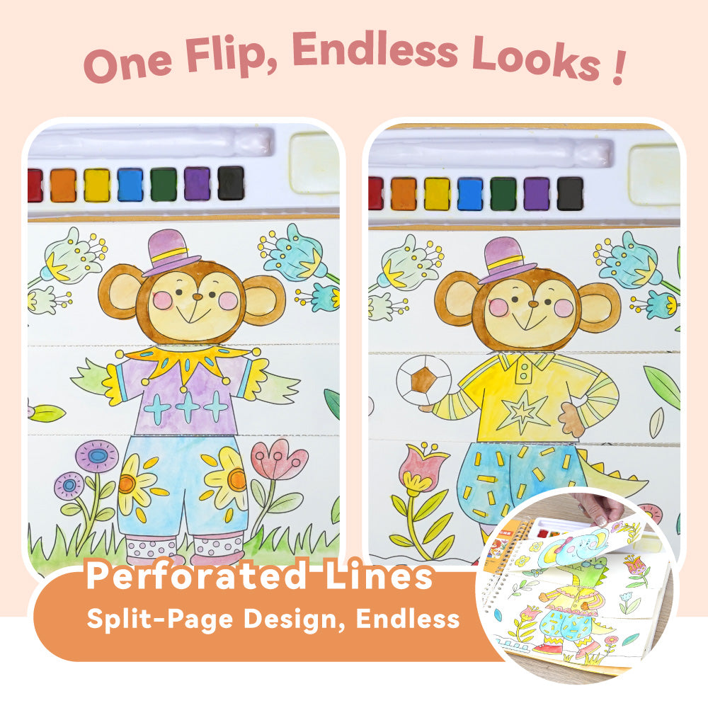 Mamayo Watercolour Painting Activity Book - Princess Dress-Up – Mamayo ...