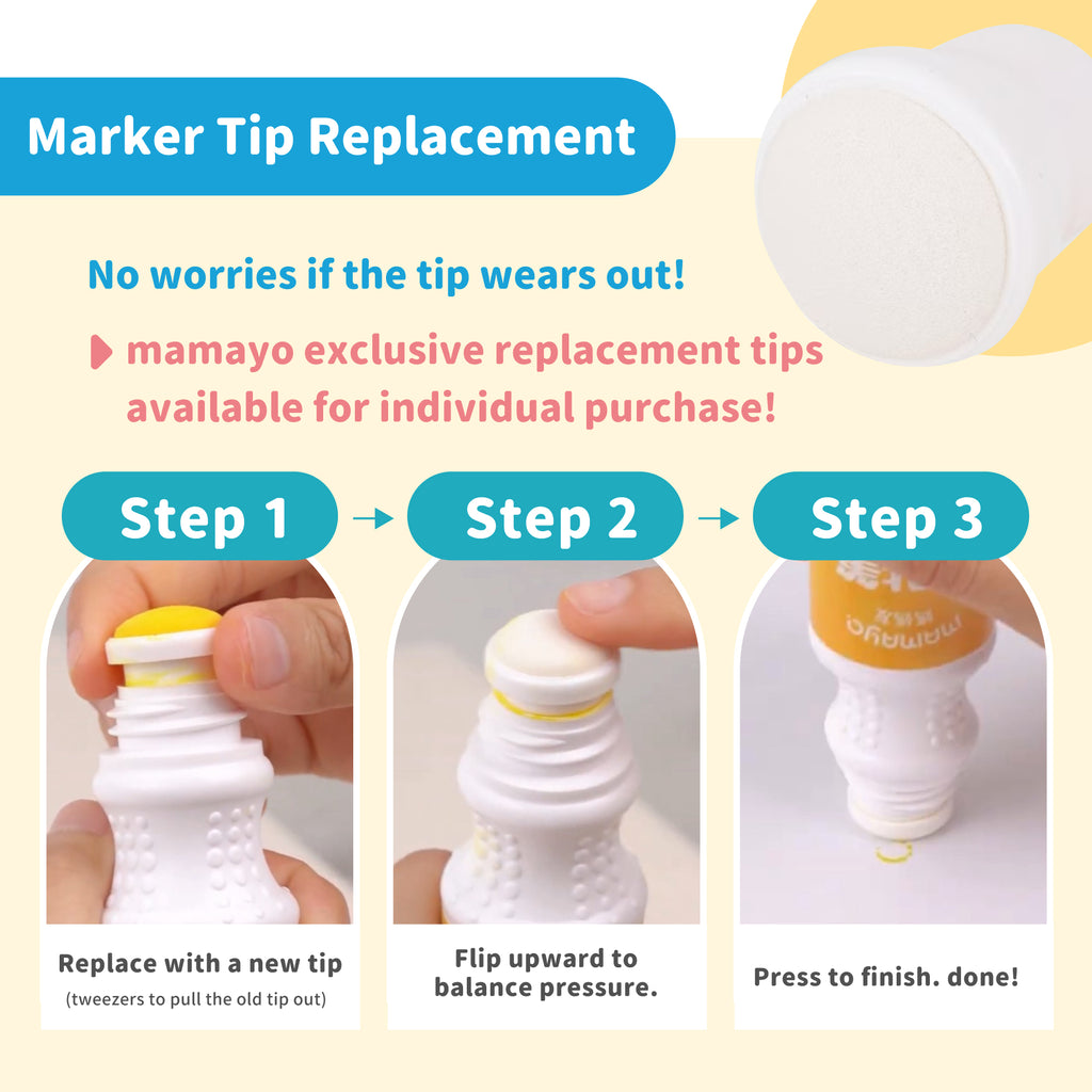 Mamayo Mini Dot Markers - 12 Colour Set