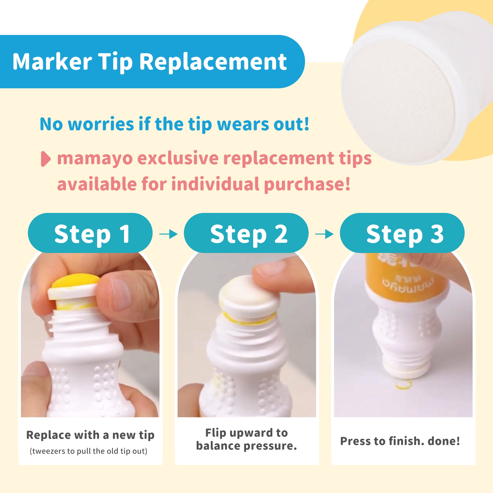 Mamayo Mini Dot Markers - 12 Colour Set