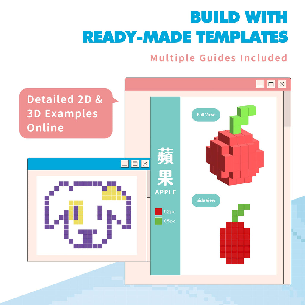 Mamayo Pixel Clay   Standard 4 Colour Set