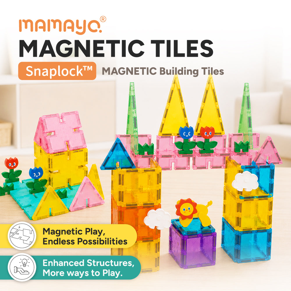 Mamayo Snaplock™ magnetic Tiles