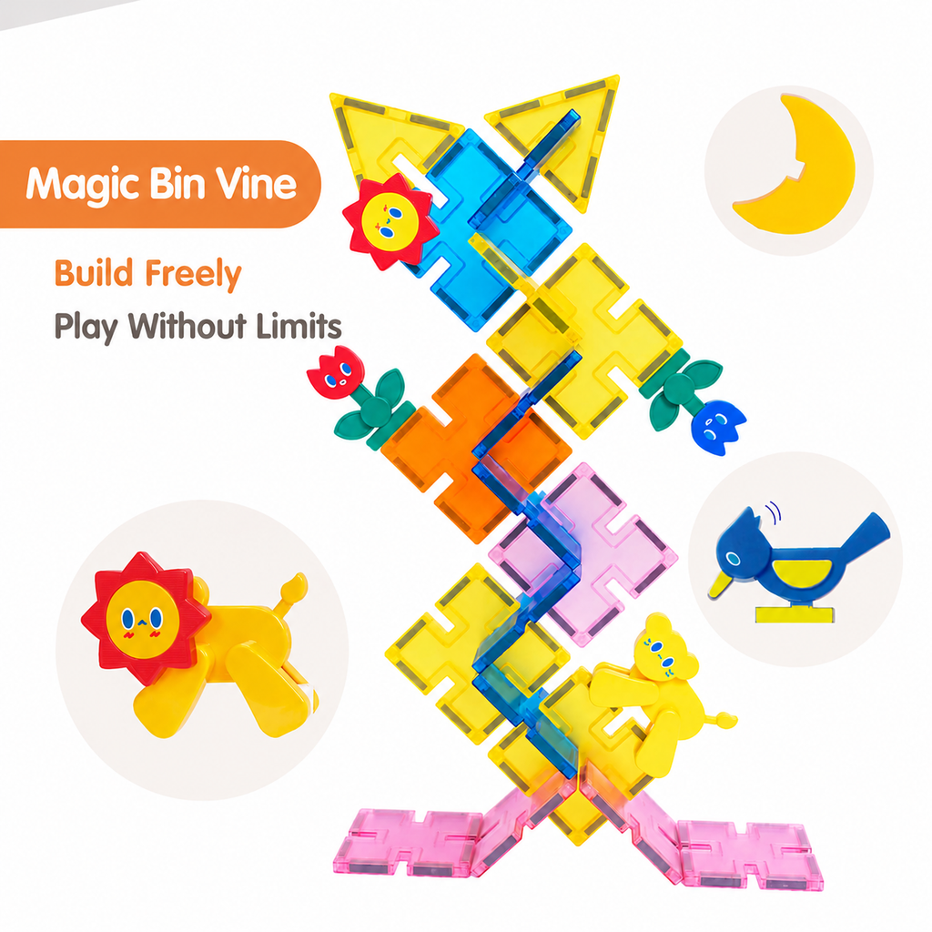 Mamayo Snaplock™ magnetic Tiles