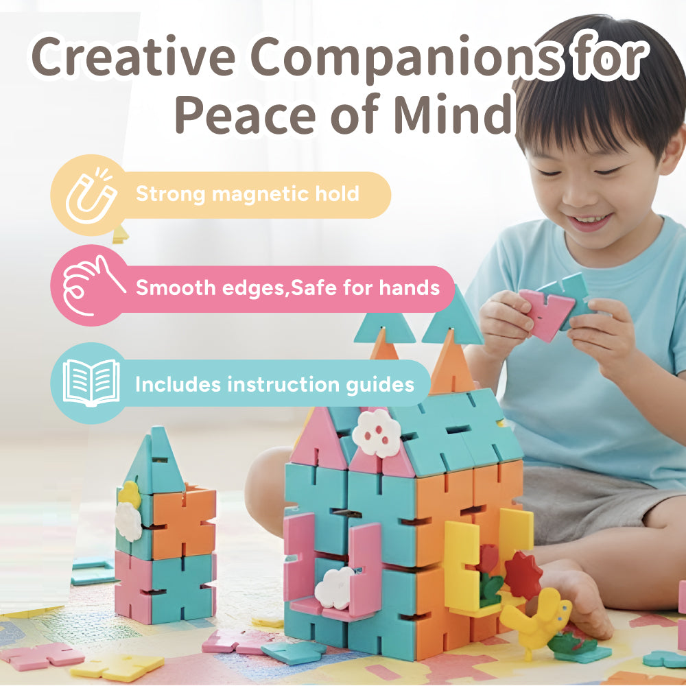 Mamayo Snaplock™ magnetic Tiles