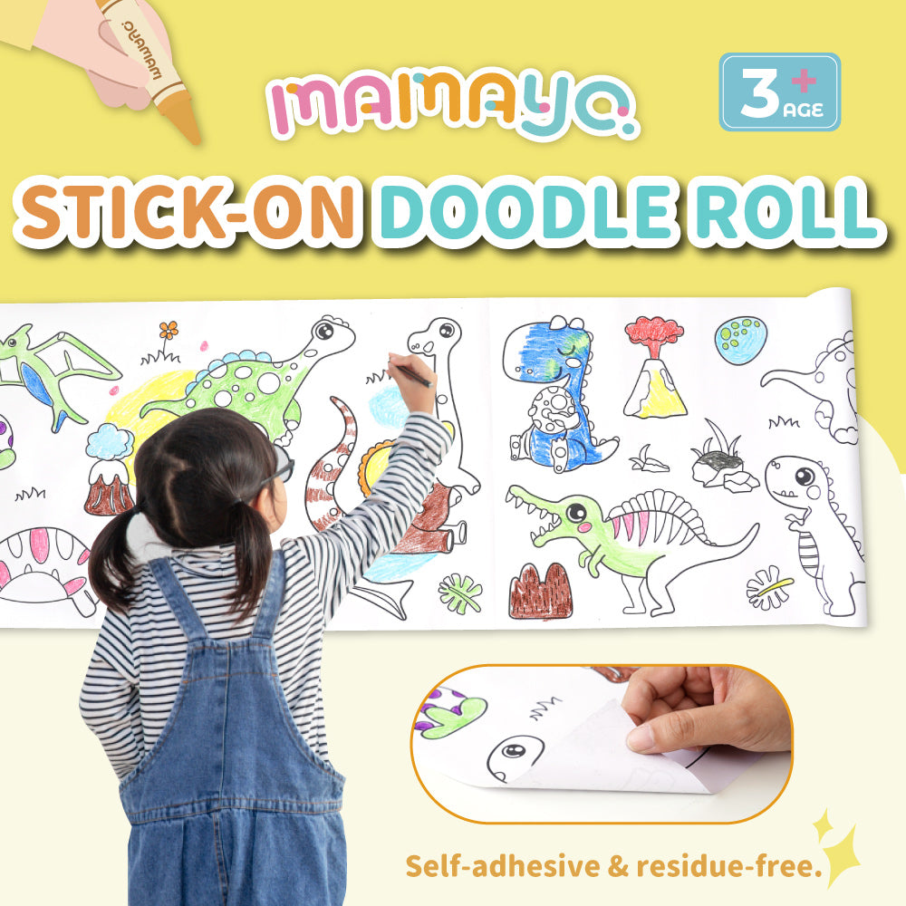 Mamayo Stick-On Doodle Roll - Taiwan Animal