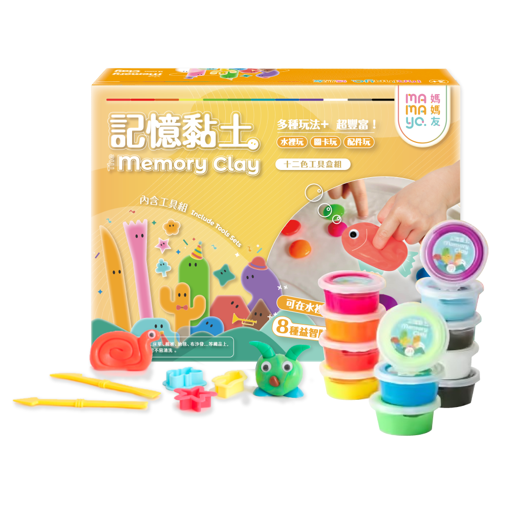 Mamayo Memory Clay 12 Colour Set