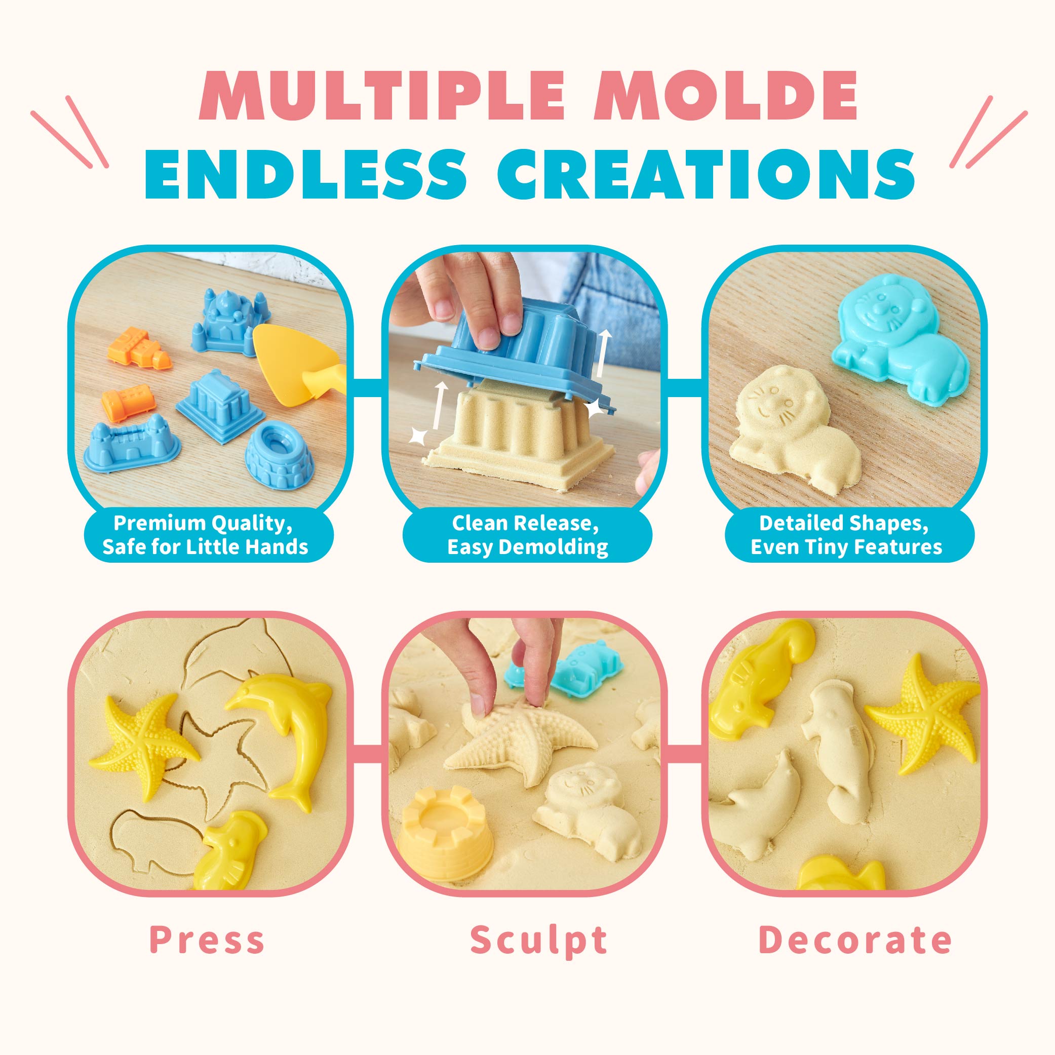 Mamayo Immersive Kinetic Sand – Refill Pack(1kg)
