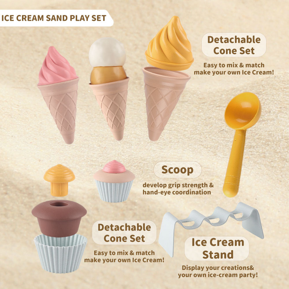 Mamayo Ice Cream Play Set (7 Tools)