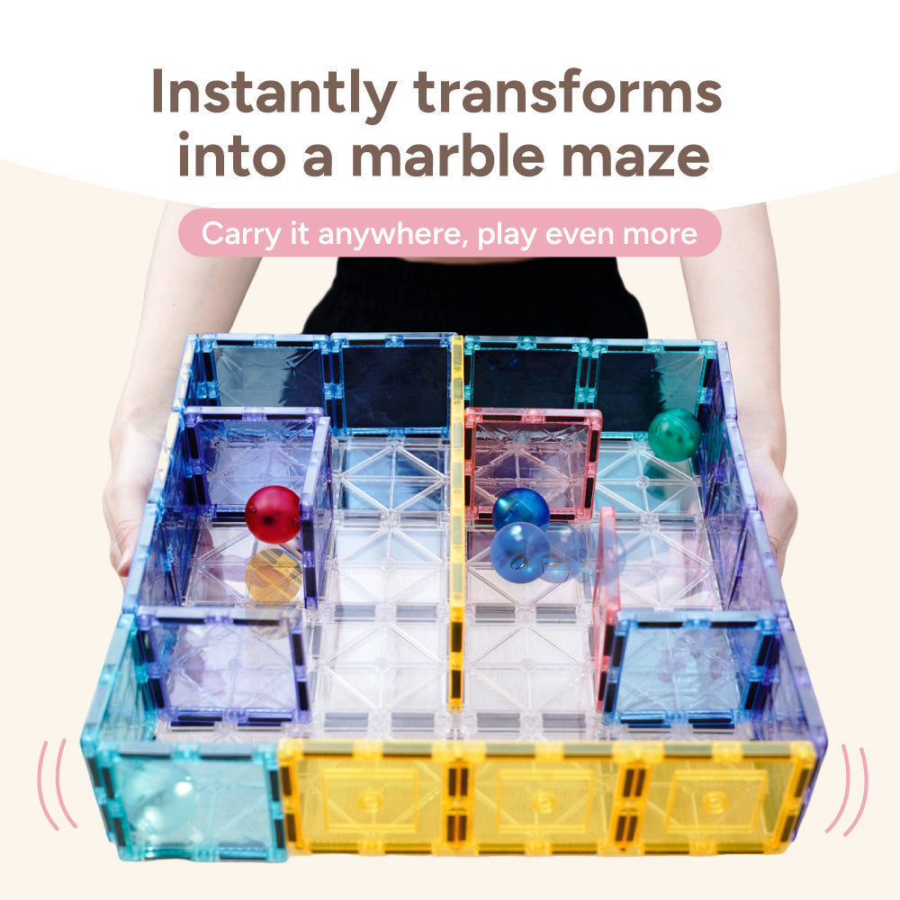 Mamayo Magnetic Tiles – Large Base Plate Set (2 pcs)