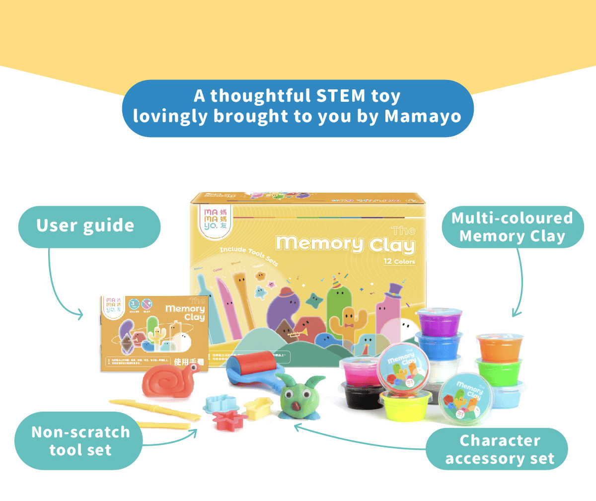 Mamayo All-in-One Creative Play Set