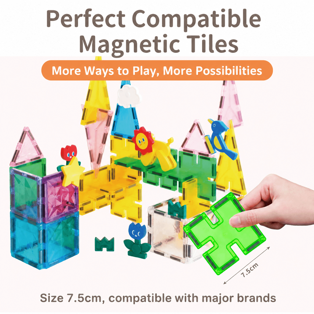 Mamayo Magnetic Tiles - Spark Builder Set